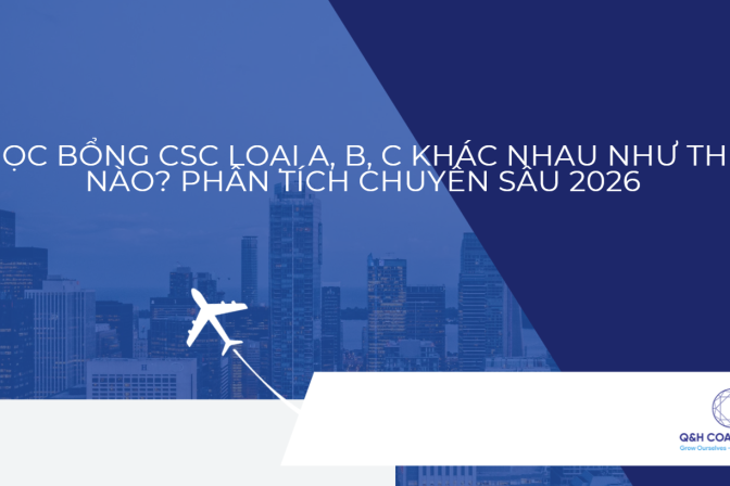 Học Bổng CSC Loại A, B, C Khác Nhau Như Thế Nào? Phân Tích Chuyên Sâu 2026